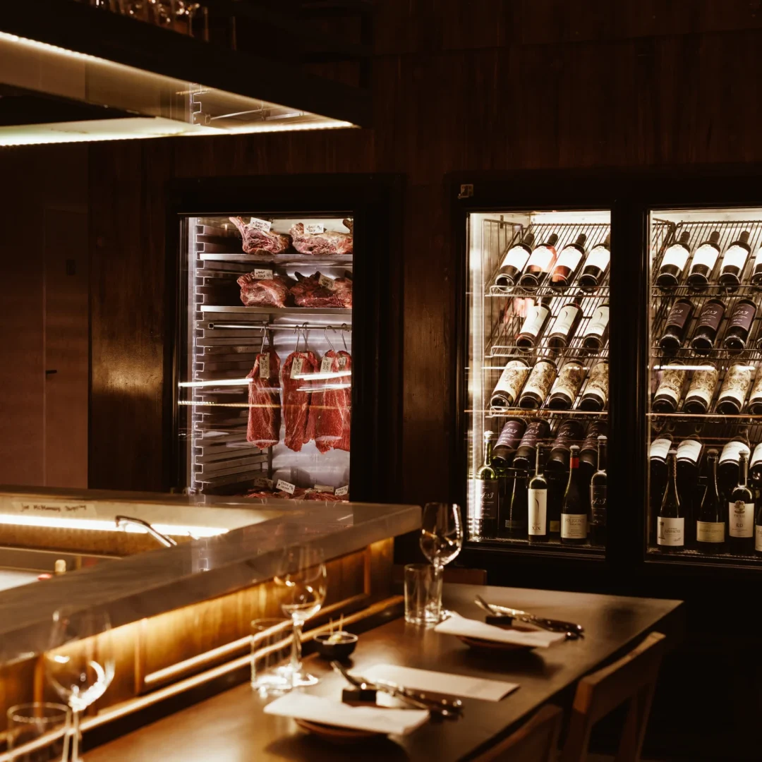 premium argentine meat and wine